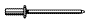 Blind Rivet, Dome Head Closed End